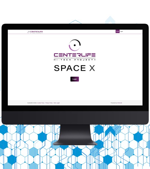 Infotronik Progetti WebApp Centerlife Space X 2 Home Gallery